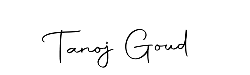 Make a beautiful signature design for name Tanoj Goud. Use this online signature maker to create a handwritten signature for free. Tanoj Goud signature style 10 images and pictures png