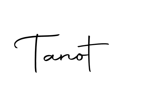 You should practise on your own different ways (Autography-DOLnW) to write your name (Tanot) in signature. don't let someone else do it for you. Tanot signature style 10 images and pictures png