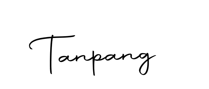 You should practise on your own different ways (Autography-DOLnW) to write your name (Tanpang) in signature. don't let someone else do it for you. Tanpang signature style 10 images and pictures png