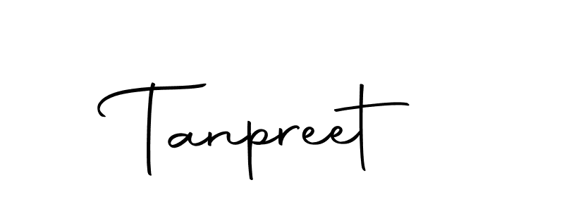 Design your own signature with our free online signature maker. With this signature software, you can create a handwritten (Autography-DOLnW) signature for name Tanpreet. Tanpreet signature style 10 images and pictures png