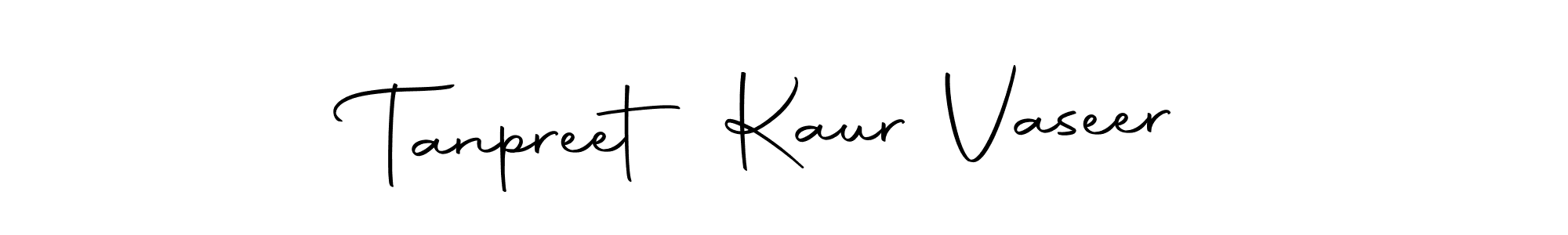 It looks lik you need a new signature style for name Tanpreet Kaur Vaseer. Design unique handwritten (Autography-DOLnW) signature with our free signature maker in just a few clicks. Tanpreet Kaur Vaseer signature style 10 images and pictures png