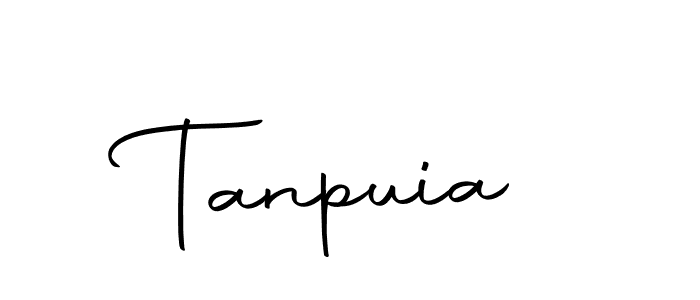 You should practise on your own different ways (Autography-DOLnW) to write your name (Tanpuia) in signature. don't let someone else do it for you. Tanpuia signature style 10 images and pictures png