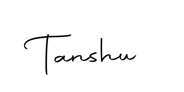 Make a beautiful signature design for name Tanshu. With this signature (Autography-DOLnW) style, you can create a handwritten signature for free. Tanshu signature style 10 images and pictures png