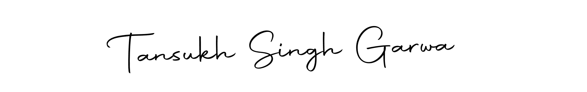 How to make Tansukh Singh Garwa name signature. Use Autography-DOLnW style for creating short signs online. This is the latest handwritten sign. Tansukh Singh Garwa signature style 10 images and pictures png
