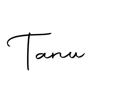 How to make Tanu signature? Autography-DOLnW is a professional autograph style. Create handwritten signature for Tanu name. Tanu signature style 10 images and pictures png