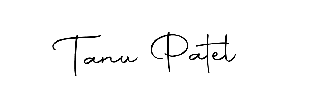 Use a signature maker to create a handwritten signature online. With this signature software, you can design (Autography-DOLnW) your own signature for name Tanu Patel. Tanu Patel signature style 10 images and pictures png