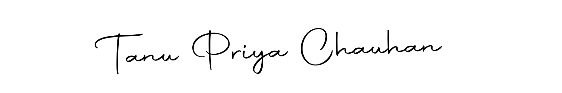 Make a beautiful signature design for name Tanu Priya Chauhan. Use this online signature maker to create a handwritten signature for free. Tanu Priya Chauhan signature style 10 images and pictures png