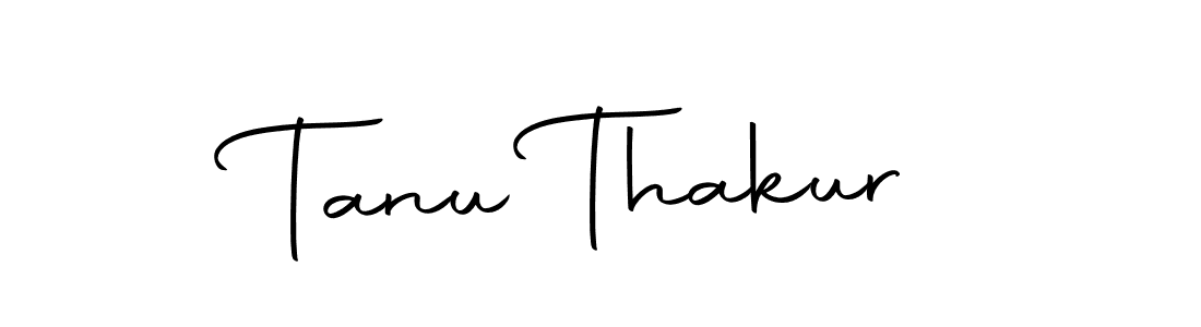 Design your own signature with our free online signature maker. With this signature software, you can create a handwritten (Autography-DOLnW) signature for name Tanu Thakur. Tanu Thakur signature style 10 images and pictures png