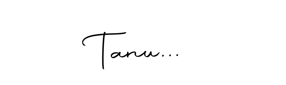 Similarly Autography-DOLnW is the best handwritten signature design. Signature creator online .You can use it as an online autograph creator for name Tanu...♡. Tanu...♡ signature style 10 images and pictures png