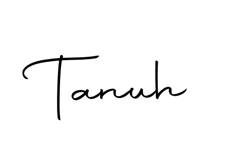 Design your own signature with our free online signature maker. With this signature software, you can create a handwritten (Autography-DOLnW) signature for name Tanuh. Tanuh signature style 10 images and pictures png
