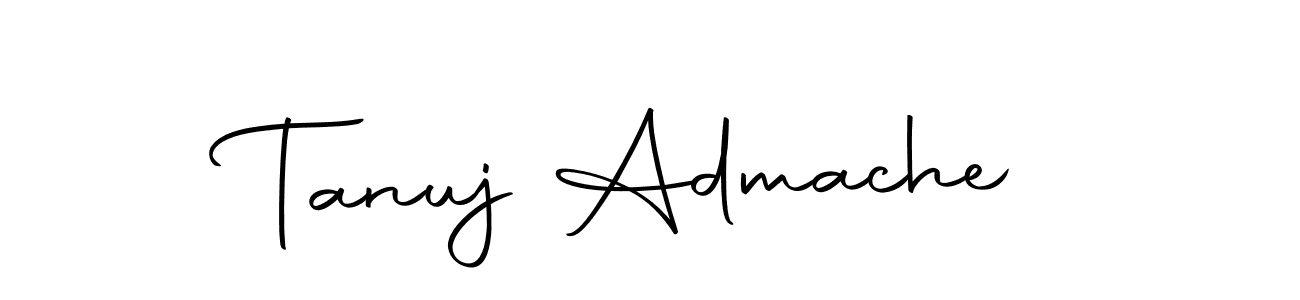 if you are searching for the best signature style for your name Tanuj Admache. so please give up your signature search. here we have designed multiple signature styles  using Autography-DOLnW. Tanuj Admache signature style 10 images and pictures png