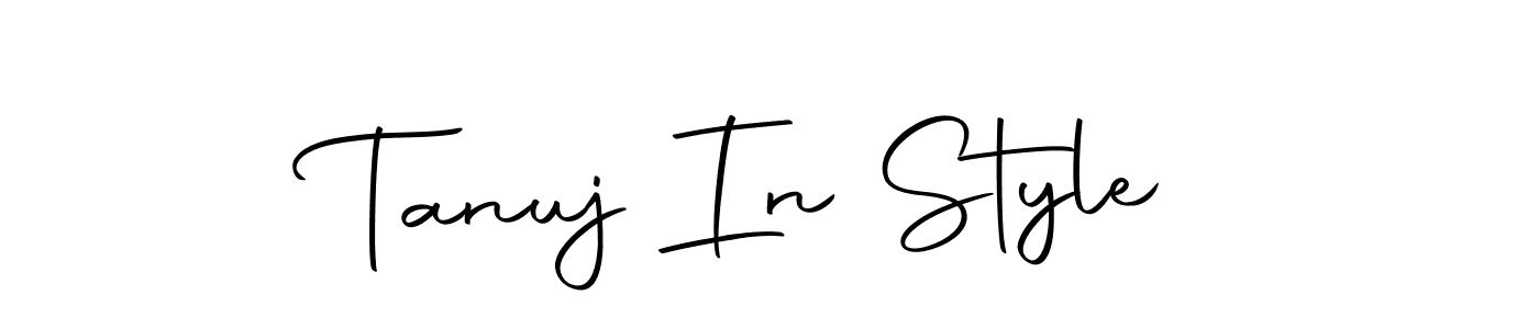 Create a beautiful signature design for name Tanuj In Style. With this signature (Autography-DOLnW) fonts, you can make a handwritten signature for free. Tanuj In Style signature style 10 images and pictures png