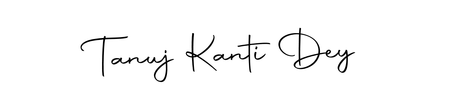 Design your own signature with our free online signature maker. With this signature software, you can create a handwritten (Autography-DOLnW) signature for name Tanuj Kanti Dey. Tanuj Kanti Dey signature style 10 images and pictures png