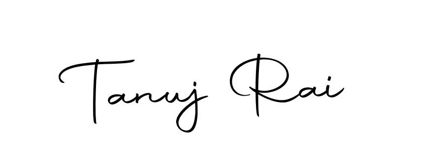 Make a beautiful signature design for name Tanuj Rai. With this signature (Autography-DOLnW) style, you can create a handwritten signature for free. Tanuj Rai signature style 10 images and pictures png