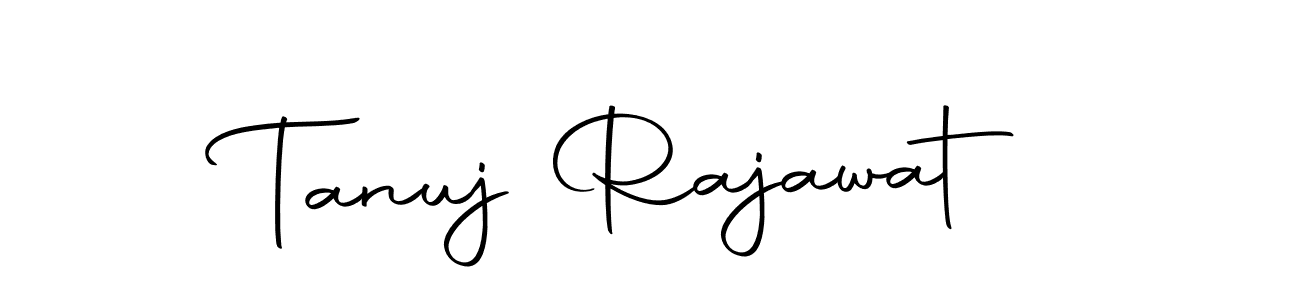 Design your own signature with our free online signature maker. With this signature software, you can create a handwritten (Autography-DOLnW) signature for name Tanuj Rajawat. Tanuj Rajawat signature style 10 images and pictures png