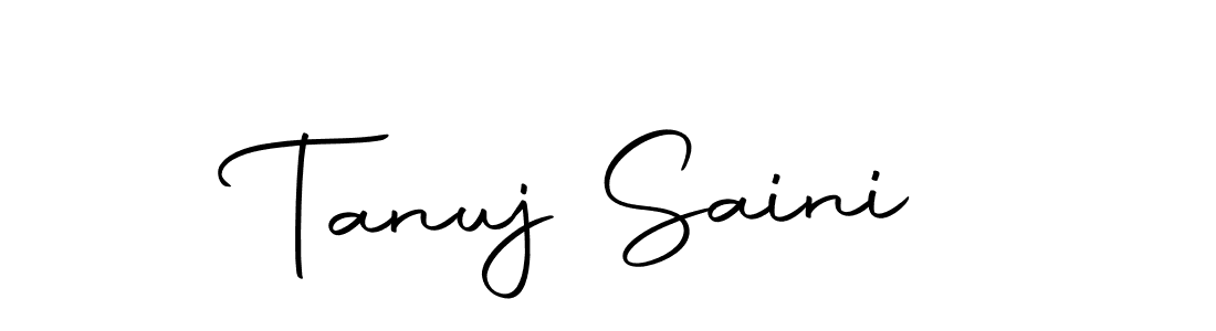 Also we have Tanuj Saini name is the best signature style. Create professional handwritten signature collection using Autography-DOLnW autograph style. Tanuj Saini signature style 10 images and pictures png