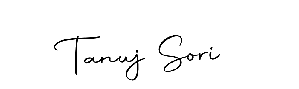 Create a beautiful signature design for name Tanuj Sori. With this signature (Autography-DOLnW) fonts, you can make a handwritten signature for free. Tanuj Sori signature style 10 images and pictures png