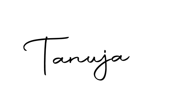 How to make Tanuja signature? Autography-DOLnW is a professional autograph style. Create handwritten signature for Tanuja name. Tanuja signature style 10 images and pictures png