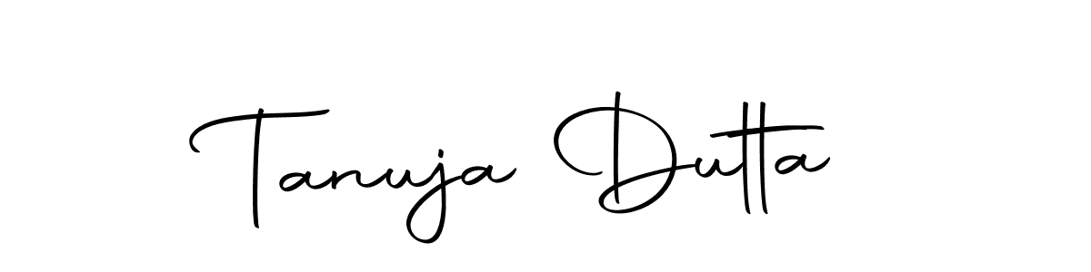It looks lik you need a new signature style for name Tanuja Dutta. Design unique handwritten (Autography-DOLnW) signature with our free signature maker in just a few clicks. Tanuja Dutta signature style 10 images and pictures png