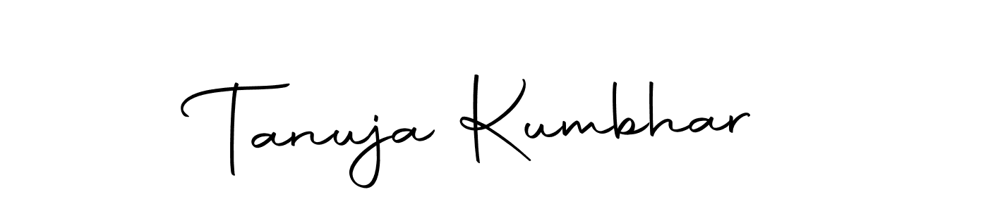 How to make Tanuja Kumbhar signature? Autography-DOLnW is a professional autograph style. Create handwritten signature for Tanuja Kumbhar name. Tanuja Kumbhar signature style 10 images and pictures png