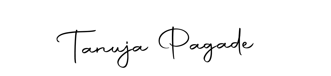 Also we have Tanuja Pagade name is the best signature style. Create professional handwritten signature collection using Autography-DOLnW autograph style. Tanuja Pagade signature style 10 images and pictures png