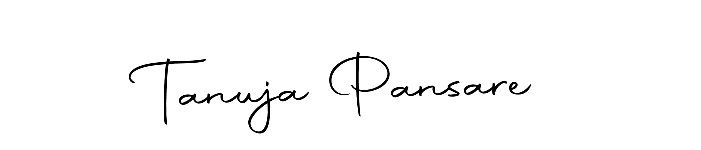 Create a beautiful signature design for name Tanuja Pansare. With this signature (Autography-DOLnW) fonts, you can make a handwritten signature for free. Tanuja Pansare signature style 10 images and pictures png