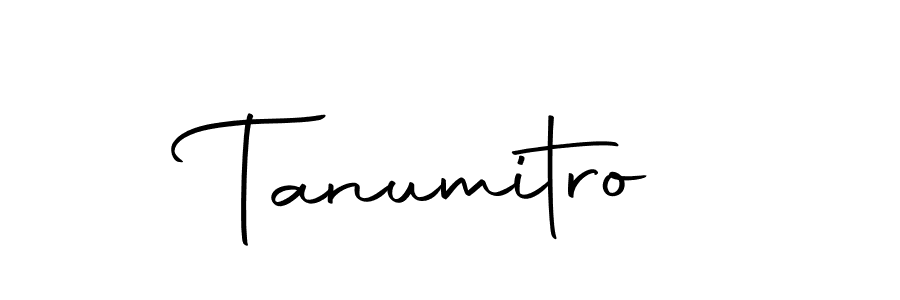 Use a signature maker to create a handwritten signature online. With this signature software, you can design (Autography-DOLnW) your own signature for name Tanumitro. Tanumitro signature style 10 images and pictures png