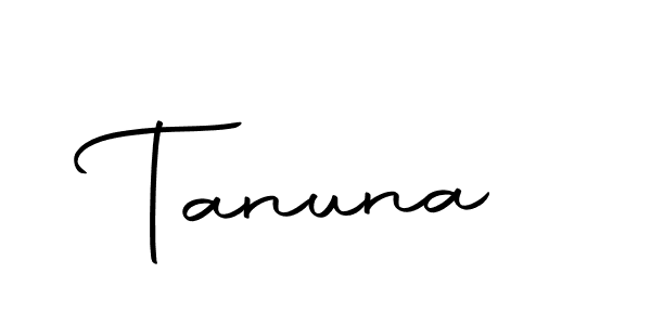 How to make Tanuna name signature. Use Autography-DOLnW style for creating short signs online. This is the latest handwritten sign. Tanuna signature style 10 images and pictures png