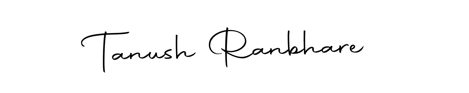 The best way (Autography-DOLnW) to make a short signature is to pick only two or three words in your name. The name Tanush Ranbhare include a total of six letters. For converting this name. Tanush Ranbhare signature style 10 images and pictures png