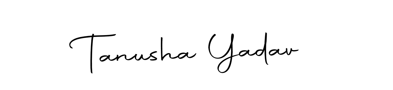 Here are the top 10 professional signature styles for the name Tanusha Yadav. These are the best autograph styles you can use for your name. Tanusha Yadav signature style 10 images and pictures png