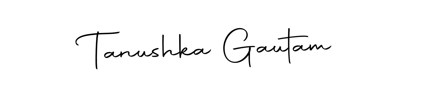 This is the best signature style for the Tanushka Gautam name. Also you like these signature font (Autography-DOLnW). Mix name signature. Tanushka Gautam signature style 10 images and pictures png