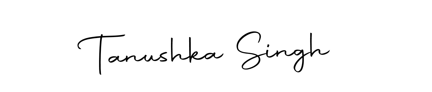 Make a beautiful signature design for name Tanushka Singh. Use this online signature maker to create a handwritten signature for free. Tanushka Singh signature style 10 images and pictures png