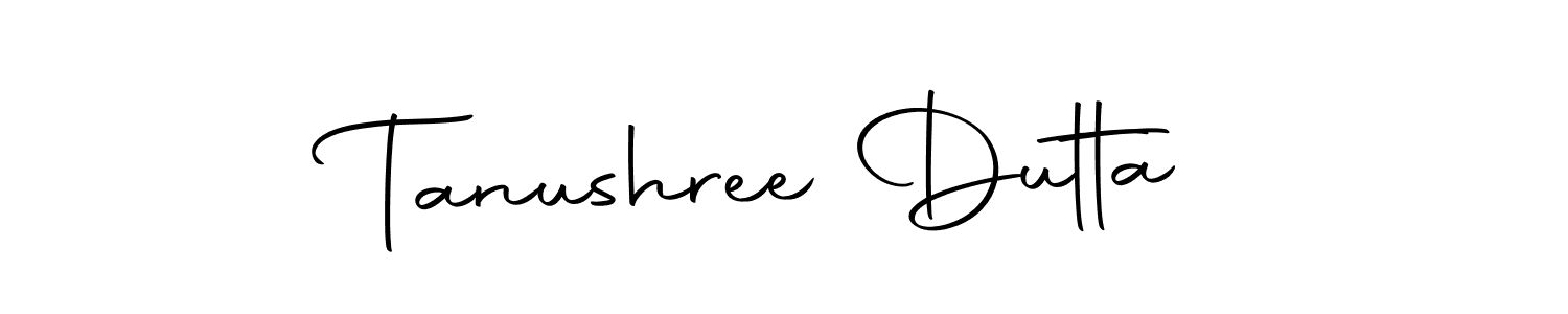 Make a short Tanushree Dutta signature style. Manage your documents anywhere anytime using Autography-DOLnW. Create and add eSignatures, submit forms, share and send files easily. Tanushree Dutta signature style 10 images and pictures png