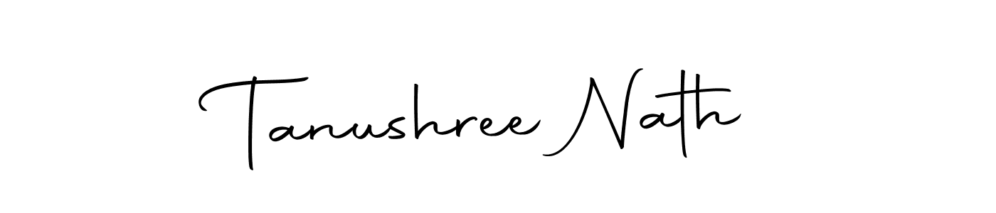 Design your own signature with our free online signature maker. With this signature software, you can create a handwritten (Autography-DOLnW) signature for name Tanushree Nath. Tanushree Nath signature style 10 images and pictures png