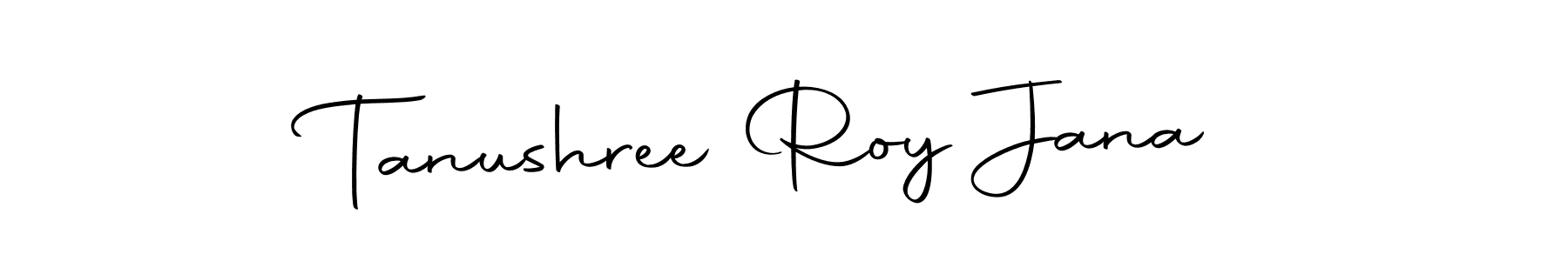 if you are searching for the best signature style for your name Tanushree Roy Jana. so please give up your signature search. here we have designed multiple signature styles  using Autography-DOLnW. Tanushree Roy Jana signature style 10 images and pictures png