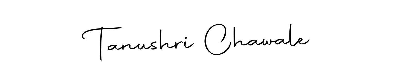 if you are searching for the best signature style for your name Tanushri Chawale. so please give up your signature search. here we have designed multiple signature styles  using Autography-DOLnW. Tanushri Chawale signature style 10 images and pictures png