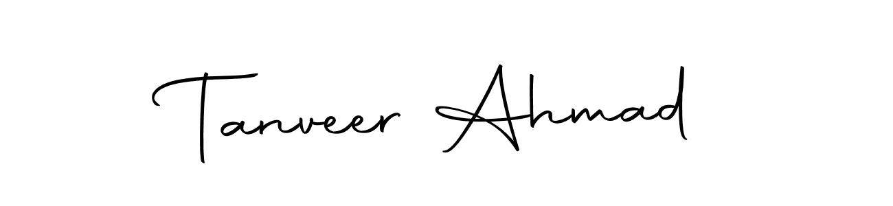Also You can easily find your signature by using the search form. We will create Tanveer Ahmad name handwritten signature images for you free of cost using Autography-DOLnW sign style. Tanveer Ahmad signature style 10 images and pictures png