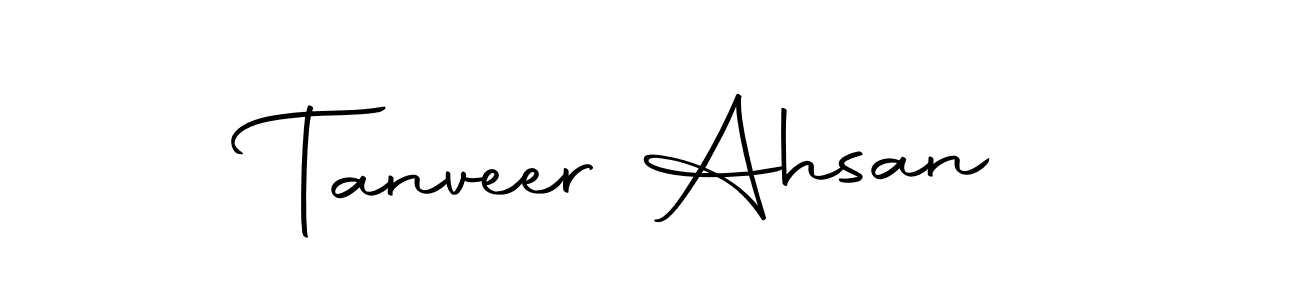 Also we have Tanveer Ahsan name is the best signature style. Create professional handwritten signature collection using Autography-DOLnW autograph style. Tanveer Ahsan signature style 10 images and pictures png