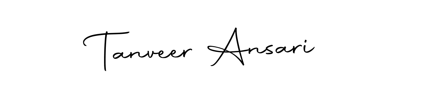 Make a beautiful signature design for name Tanveer Ansari. Use this online signature maker to create a handwritten signature for free. Tanveer Ansari signature style 10 images and pictures png