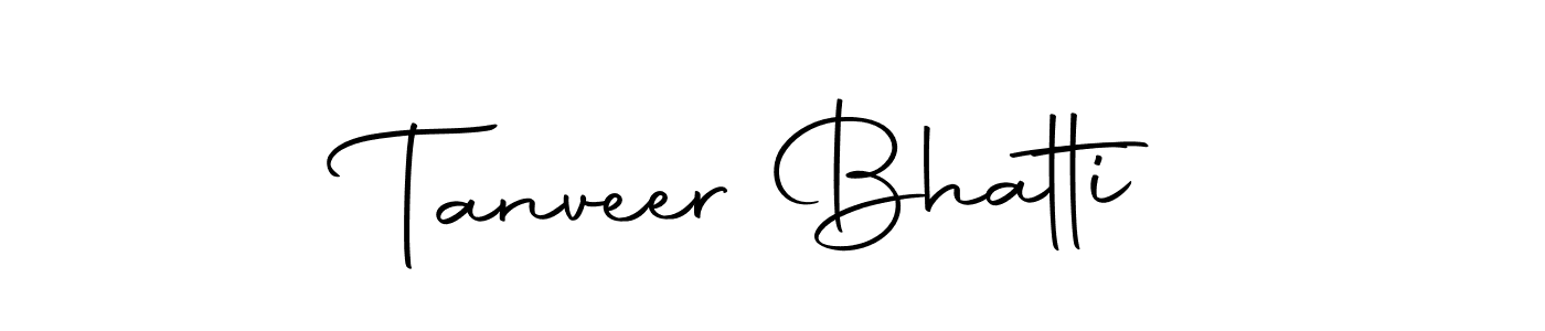 Tanveer Bhatti stylish signature style. Best Handwritten Sign (Autography-DOLnW) for my name. Handwritten Signature Collection Ideas for my name Tanveer Bhatti. Tanveer Bhatti signature style 10 images and pictures png