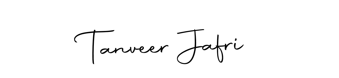 Use a signature maker to create a handwritten signature online. With this signature software, you can design (Autography-DOLnW) your own signature for name Tanveer Jafri. Tanveer Jafri signature style 10 images and pictures png