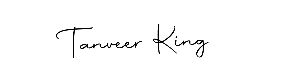 Make a beautiful signature design for name Tanveer King. Use this online signature maker to create a handwritten signature for free. Tanveer King signature style 10 images and pictures png