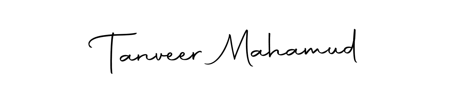 Use a signature maker to create a handwritten signature online. With this signature software, you can design (Autography-DOLnW) your own signature for name Tanveer Mahamud. Tanveer Mahamud signature style 10 images and pictures png