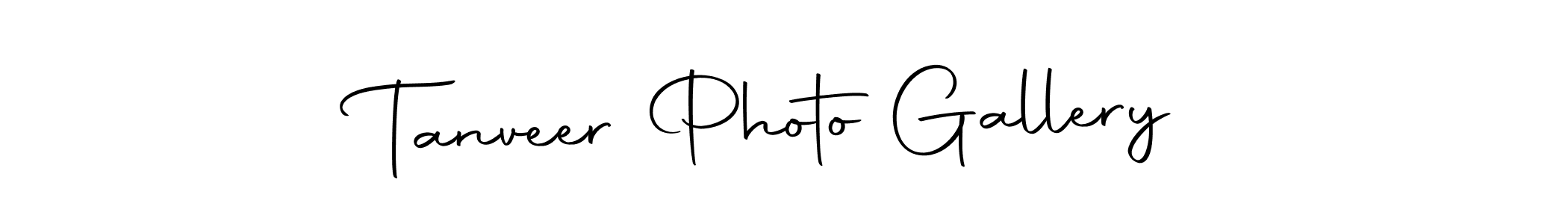 How to make Tanveer Photo Gallery signature? Autography-DOLnW is a professional autograph style. Create handwritten signature for Tanveer Photo Gallery name. Tanveer Photo Gallery signature style 10 images and pictures png