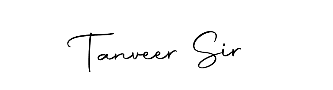 Also You can easily find your signature by using the search form. We will create Tanveer Sir name handwritten signature images for you free of cost using Autography-DOLnW sign style. Tanveer Sir signature style 10 images and pictures png