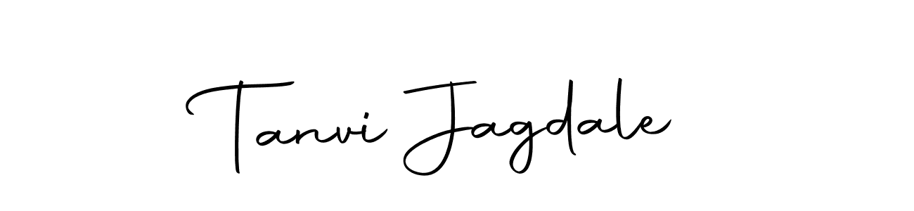 Tanvi Jagdale stylish signature style. Best Handwritten Sign (Autography-DOLnW) for my name. Handwritten Signature Collection Ideas for my name Tanvi Jagdale. Tanvi Jagdale signature style 10 images and pictures png