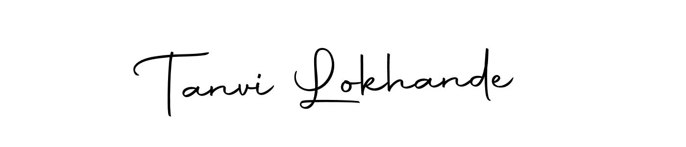 Make a short Tanvi Lokhande signature style. Manage your documents anywhere anytime using Autography-DOLnW. Create and add eSignatures, submit forms, share and send files easily. Tanvi Lokhande signature style 10 images and pictures png