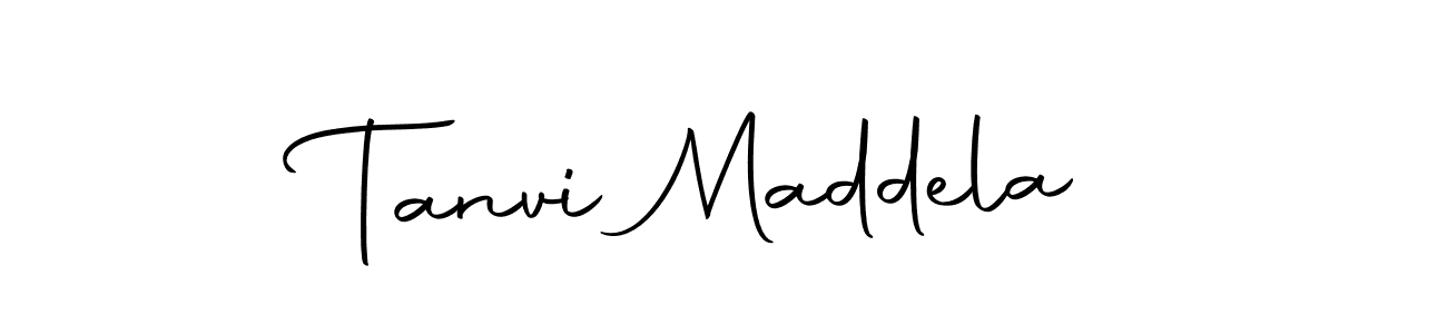 Here are the top 10 professional signature styles for the name Tanvi Maddela. These are the best autograph styles you can use for your name. Tanvi Maddela signature style 10 images and pictures png