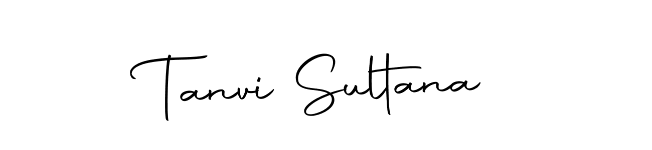 How to make Tanvi Sultana name signature. Use Autography-DOLnW style for creating short signs online. This is the latest handwritten sign. Tanvi Sultana signature style 10 images and pictures png