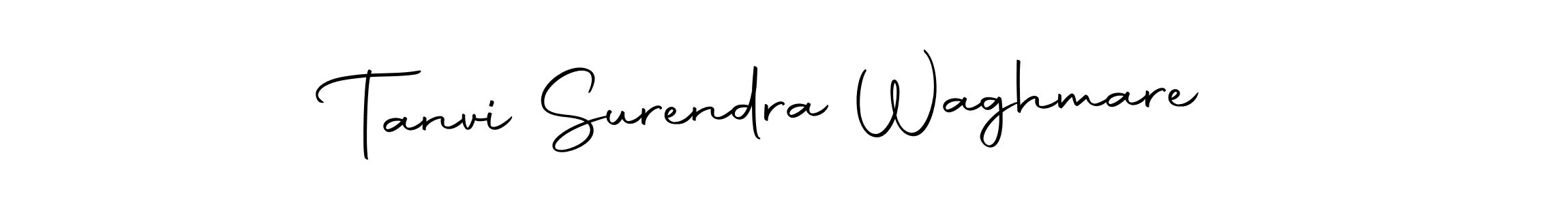 Make a short Tanvi Surendra Waghmare signature style. Manage your documents anywhere anytime using Autography-DOLnW. Create and add eSignatures, submit forms, share and send files easily. Tanvi Surendra Waghmare signature style 10 images and pictures png